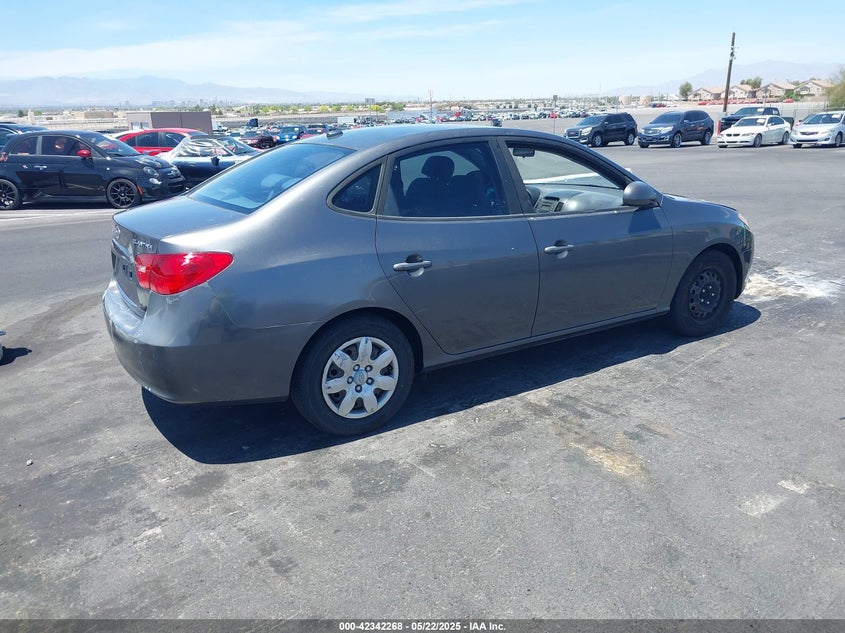 2007 HYUNDAI ELANTRA VIN: KMHDU46D97U219626
