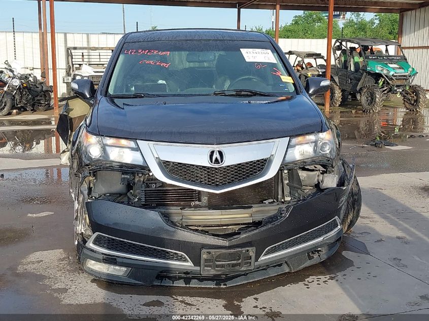 2013 Acura Mdx VIN: 2HNYD2H25DH518433 Lot: 42342269