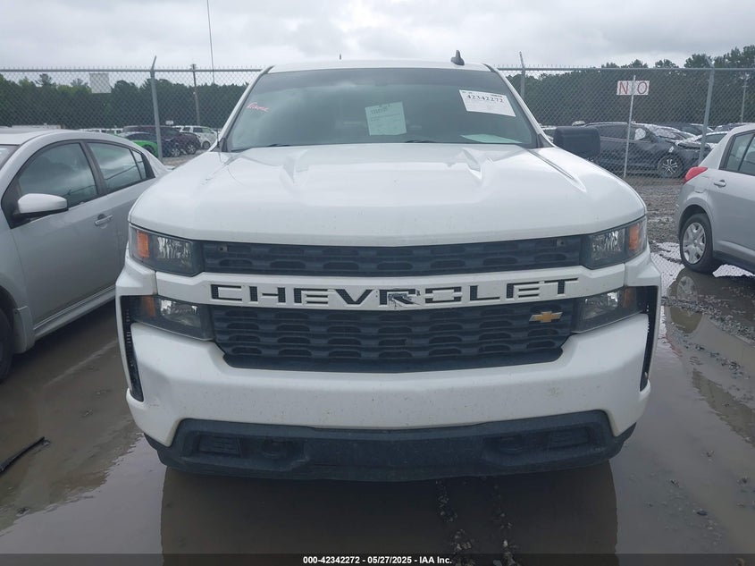 2020 CHEVROLET SILVERADO 1500 4WD  SHORT BED CUSTOM - 1GCPYBEH3LZ262001