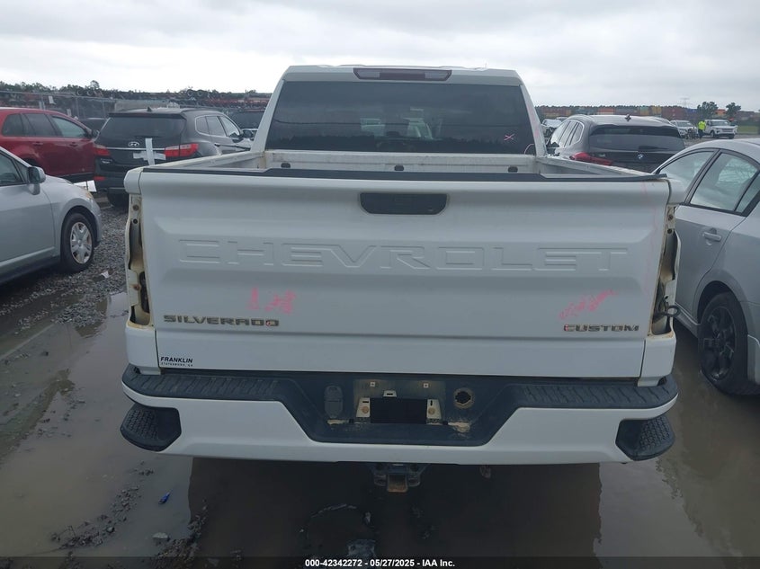 2020 CHEVROLET SILVERADO 1500 4WD  SHORT BED CUSTOM - 1GCPYBEH3LZ262001