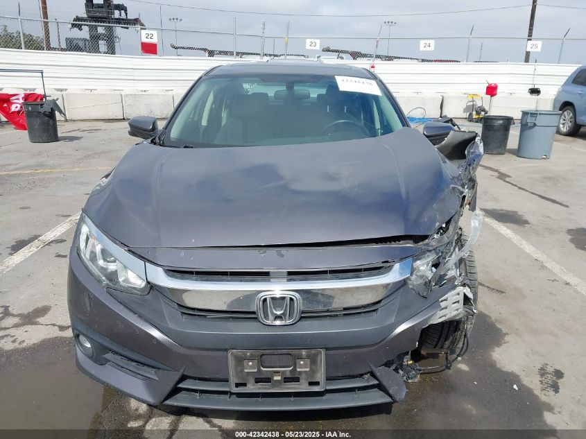 2018 Honda Civic Ex-T VIN: JHMFC1F38JX020125 Lot: 42342438