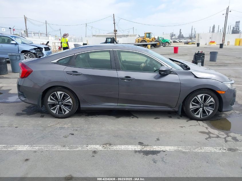 2018 Honda Civic Ex-T VIN: JHMFC1F38JX020125 Lot: 42342438