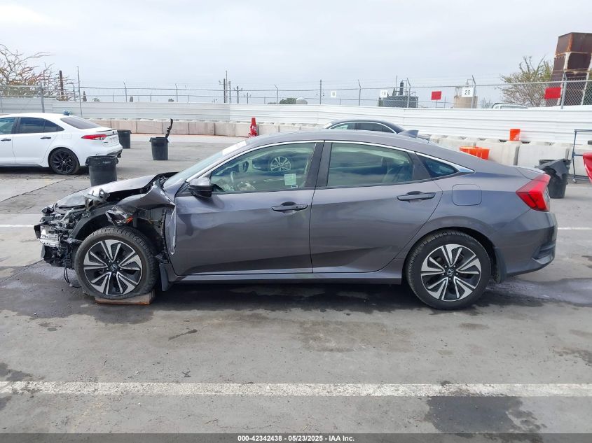 2018 Honda Civic Ex-T VIN: JHMFC1F38JX020125 Lot: 42342438