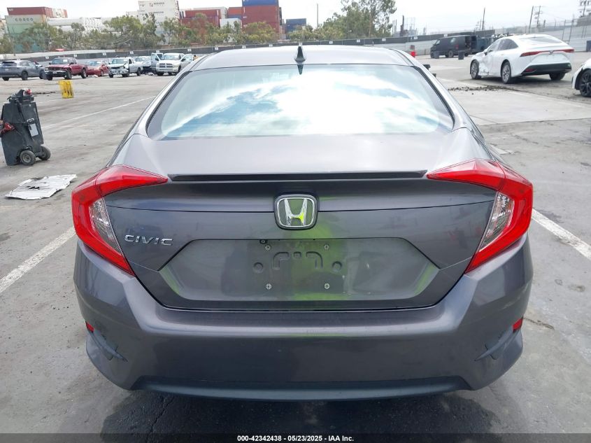 2018 Honda Civic Ex-T VIN: JHMFC1F38JX020125 Lot: 42342438