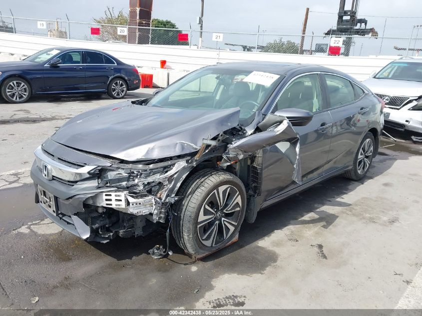 2018 Honda Civic Ex-T VIN: JHMFC1F38JX020125 Lot: 42342438