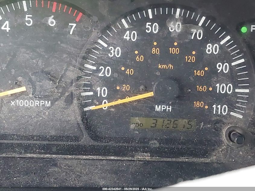 2000 Toyota Tundra Sr5 V8 VIN: 5TBRT3416YS003571 Lot: 42342541