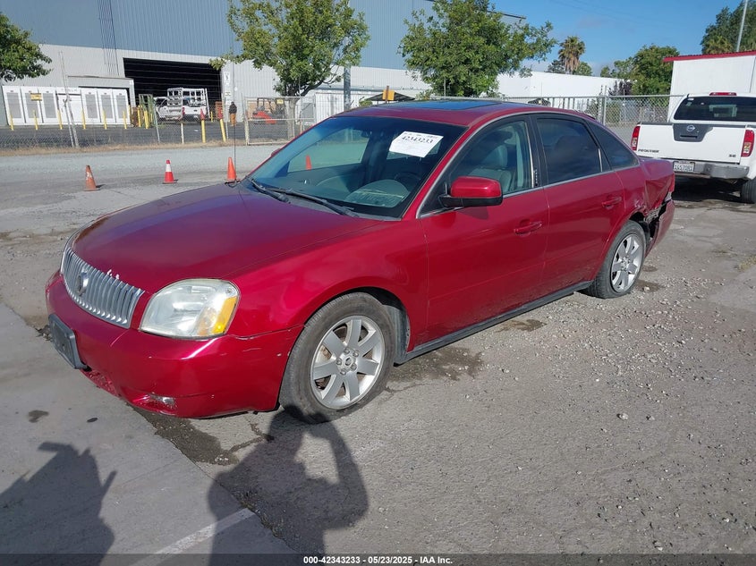 2006 MERCURY MONTEGO VIN: 1MEFM40176G604402