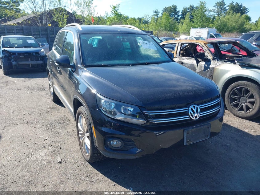 2012 VOLKSWAGEN TIGUAN VIN: WVGAV7AX8CW565247