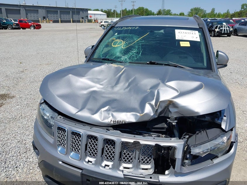 VIN 1C4NJCEB4HD200107 2017 JEEP COMPASS HIGH ALTITUDE FWD
