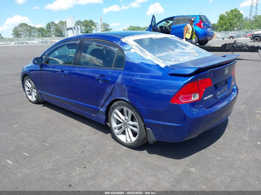 2007 HONDA CIVIC VIN: 2HGFA55527H706192