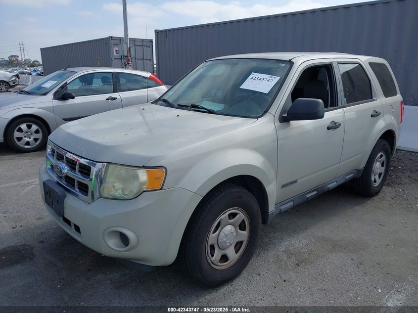 2008 FORD ESCAPE VIN: 1FMCU02Z28KC23844