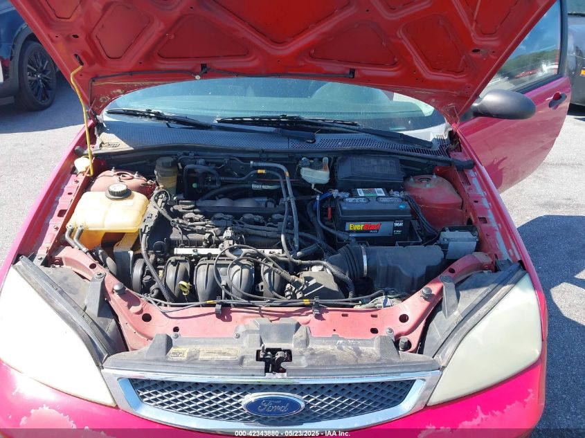 2005 Ford Focus Zx3 VIN: 3FAFP31N05R148910 Lot: 42343880