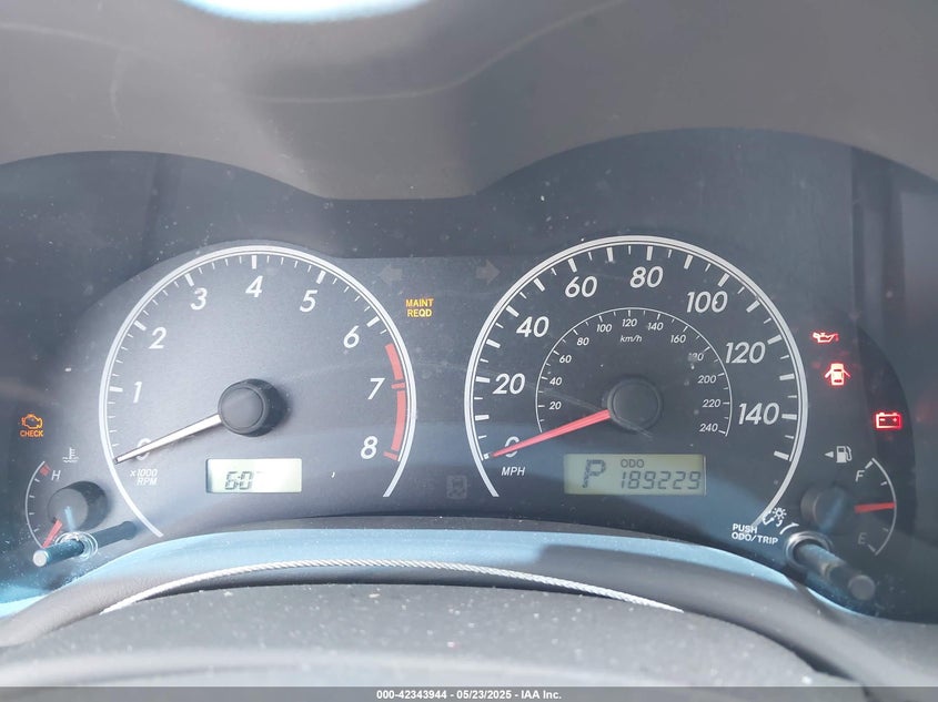 2009 TOYOTA COROLLA VIN: 1NXBU40EX9Z092431