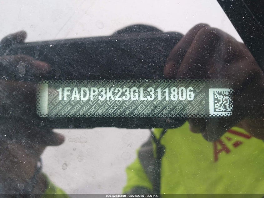 2016 FORD FOCUS SE - 1FADP3K23GL311806