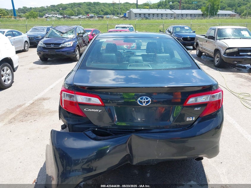 2014 TOYOTA CAMRY HYBRID LE/SE LIMITED EDITION/XLE - 4T1BD1FK2EU121037