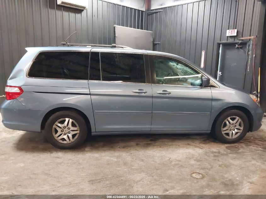 2007 Honda Odyssey Ex-L VIN: 5FNRL38687B023840 Lot: 42344491