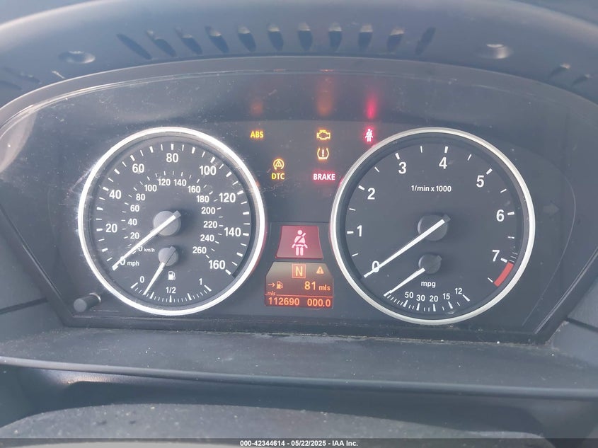 2008 BMW 528I VIN: WBANU535X8CT14065 Lot: 42344614