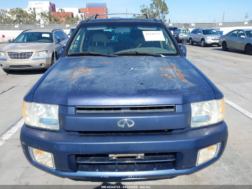 2002 Infiniti Qx4 Luxury VIN: JNRDR09Y62W250391 Lot: 42344733