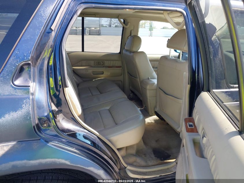 2002 Infiniti Qx4 Luxury VIN: JNRDR09Y62W250391 Lot: 42344733