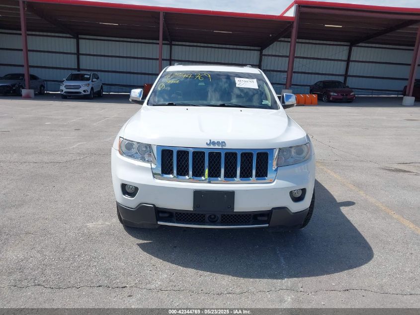 2013 Jeep Grand Cherokee Overland VIN: 1C4RJFCG4DC643939 Lot: 42344769