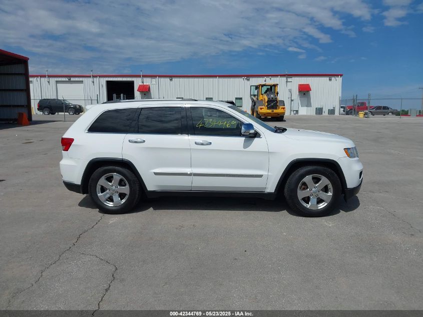 2013 Jeep Grand Cherokee Overland VIN: 1C4RJFCG4DC643939 Lot: 42344769