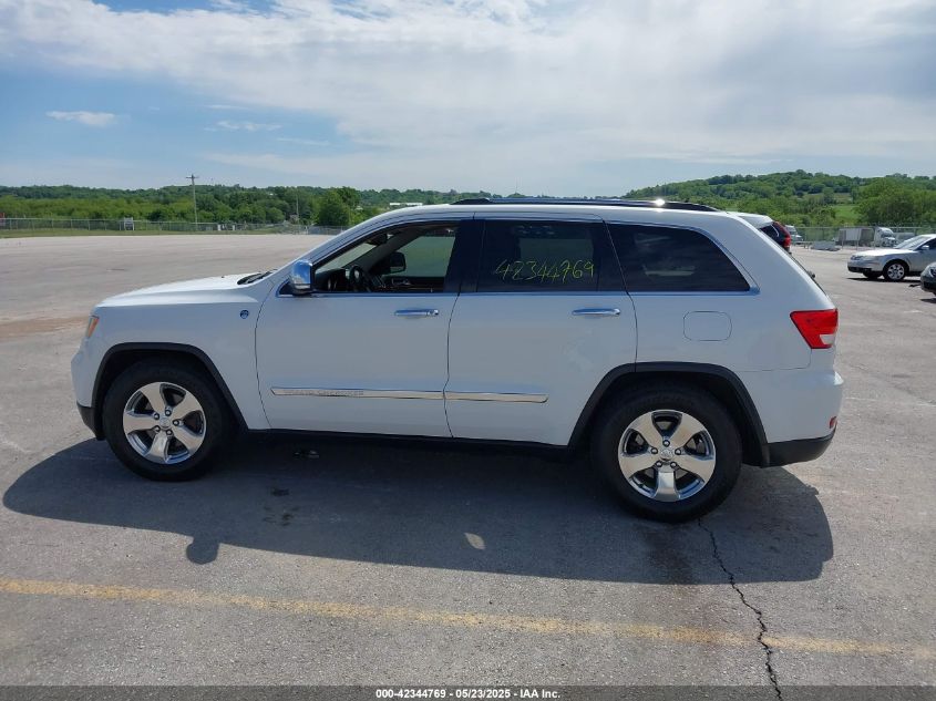 2013 Jeep Grand Cherokee Overland VIN: 1C4RJFCG4DC643939 Lot: 42344769
