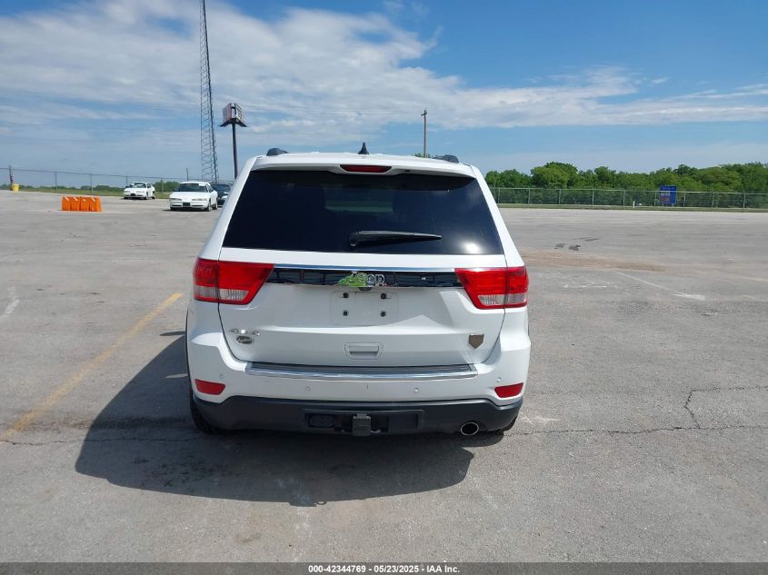 2013 Jeep Grand Cherokee Overland VIN: 1C4RJFCG4DC643939 Lot: 42344769