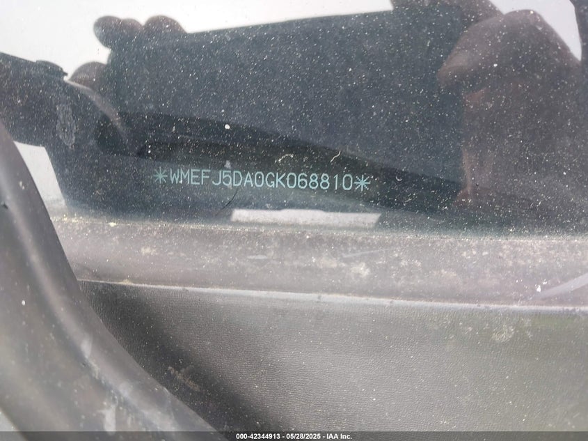 2016 SMART FORTWO PASSION/PRIME/PROXY/PURE - WMEFJ5DA0GK068810