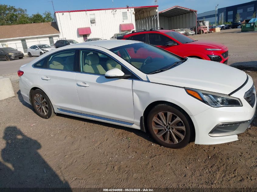 2017 Hyundai Sonata Sport VIN: 5NPE34AF8HH438075 Lot: 42344988