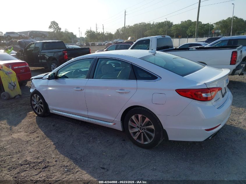 2017 Hyundai Sonata Sport VIN: 5NPE34AF8HH438075 Lot: 42344988