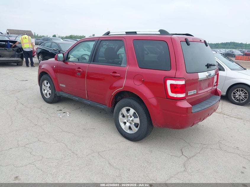 2008 FORD ESCAPE VIN: 1FMCU94178KE52807