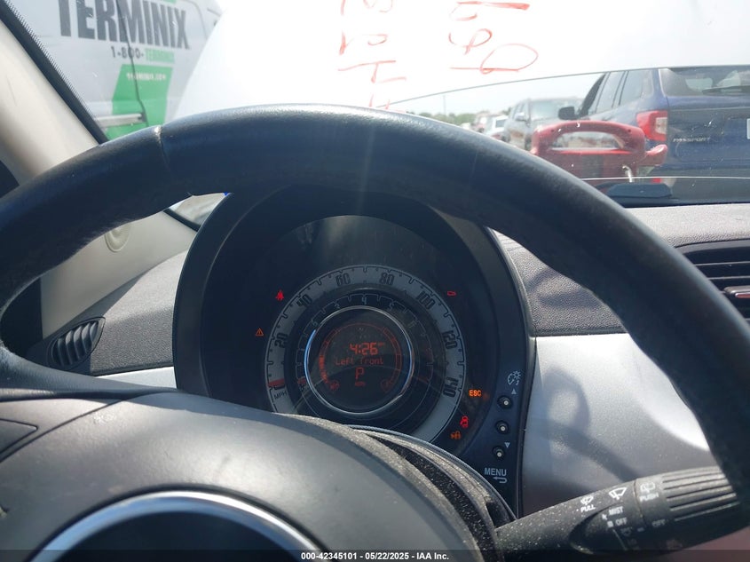 2013 FIAT 500 VIN: 3C3CFFAR3DT622259