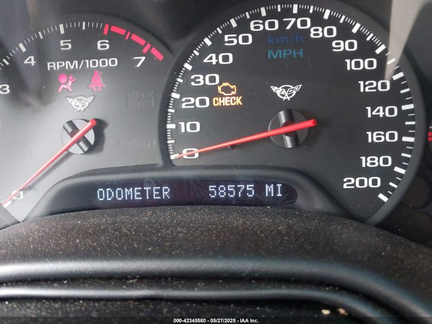 1998 Chevrolet Corvette VIN: 1G1YY22G6W5130385 Lot: 42345580