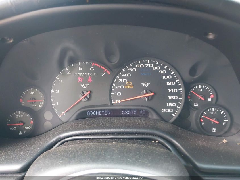 1998 Chevrolet Corvette VIN: 1G1YY22G6W5130385 Lot: 42345580