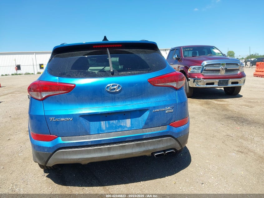 2016 HYUNDAI TUCSON LIMITED - KM8J3CA21GU142613