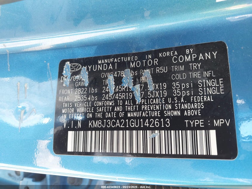 2016 HYUNDAI TUCSON LIMITED - KM8J3CA21GU142613