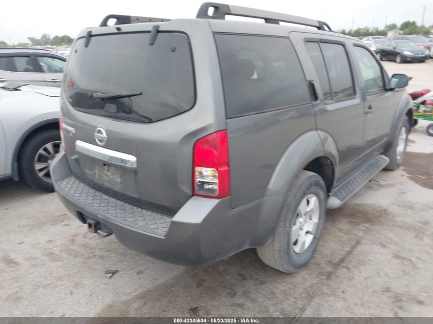 2008 NISSAN PATHFINDER VIN: 5N1AR18UX8C608993