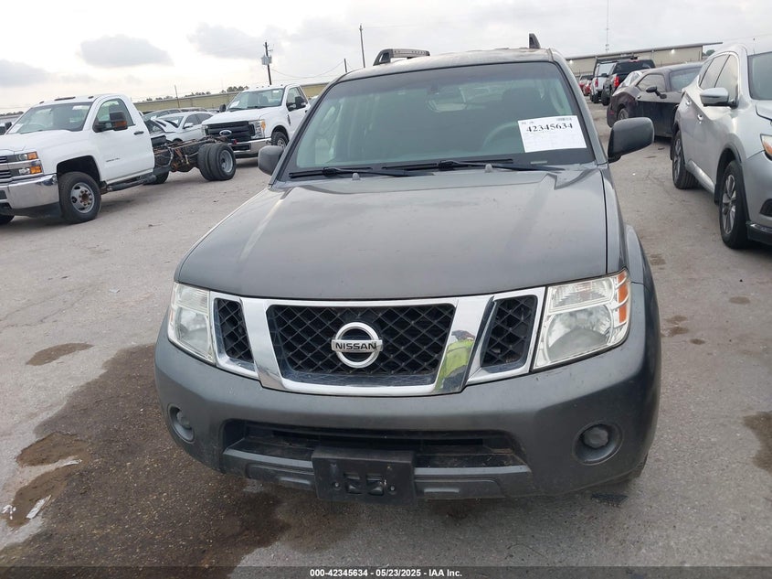 2008 NISSAN PATHFINDER VIN: 5N1AR18UX8C608993