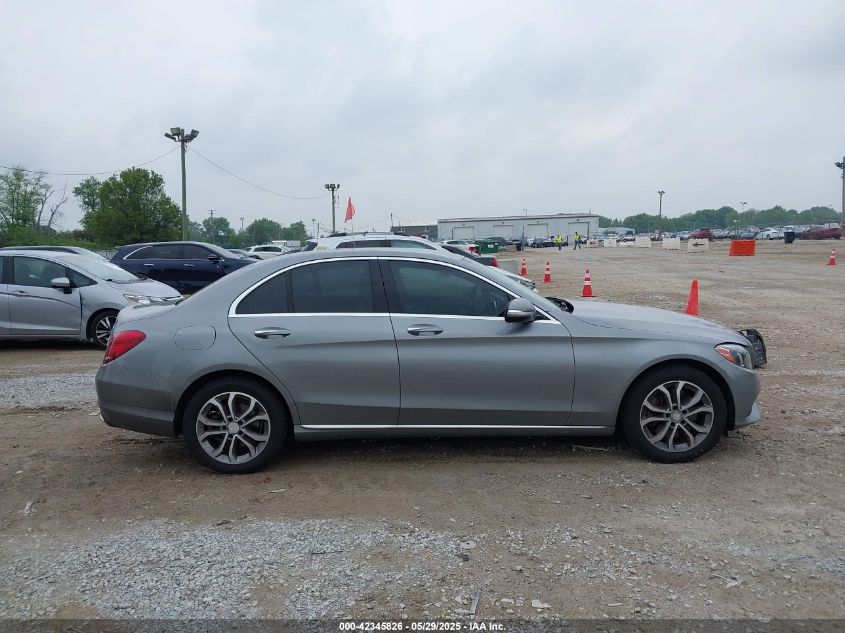 2015 Mercedes-Benz C 300 4Matic/Luxury 4Matic/Sport 4Matic VIN: 55SWF4KB7FU033536 Lot: 42345826