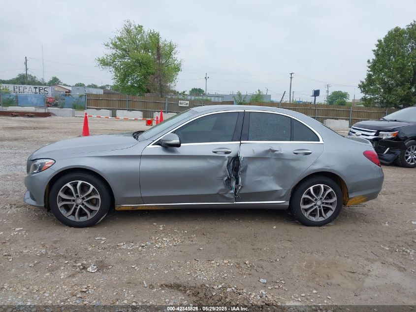 2015 Mercedes-Benz C 300 4Matic/Luxury 4Matic/Sport 4Matic VIN: 55SWF4KB7FU033536 Lot: 42345826