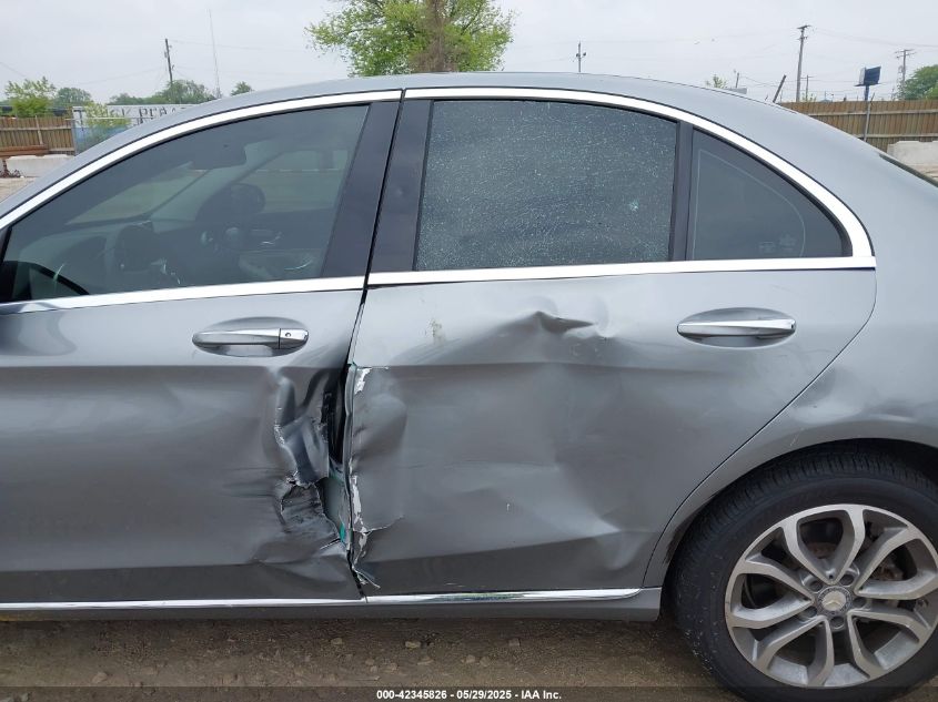 2015 Mercedes-Benz C 300 4Matic/Luxury 4Matic/Sport 4Matic VIN: 55SWF4KB7FU033536 Lot: 42345826