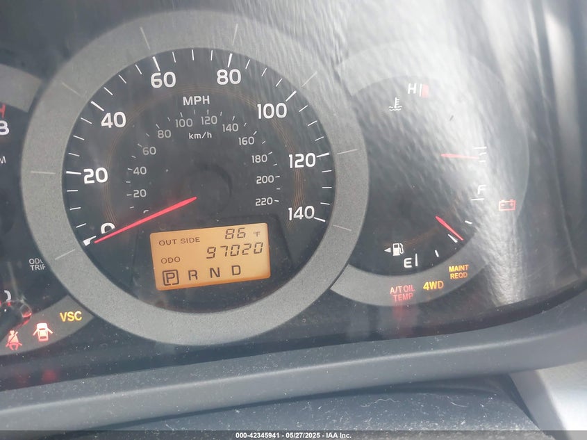 2008 Toyota Rav4 VIN: JTMBD33V186077703 Lot: 42345941