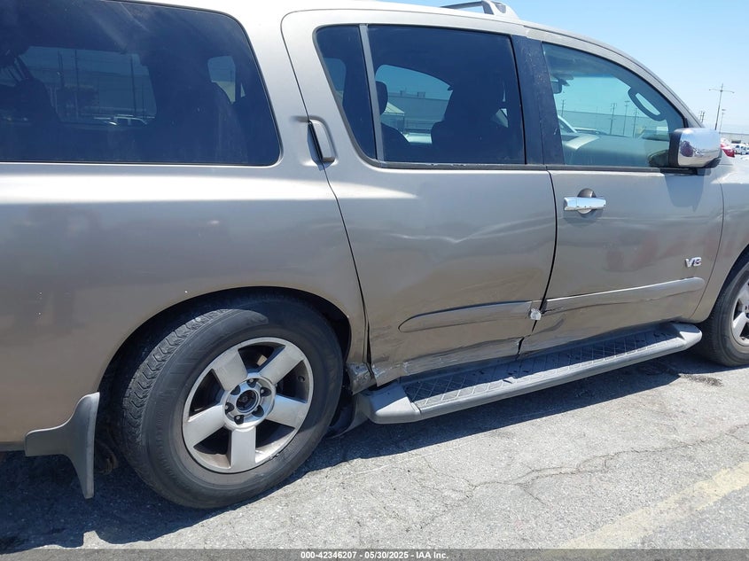 2006 NISSAN ARMADA VIN: 5N1AA08A16N728545