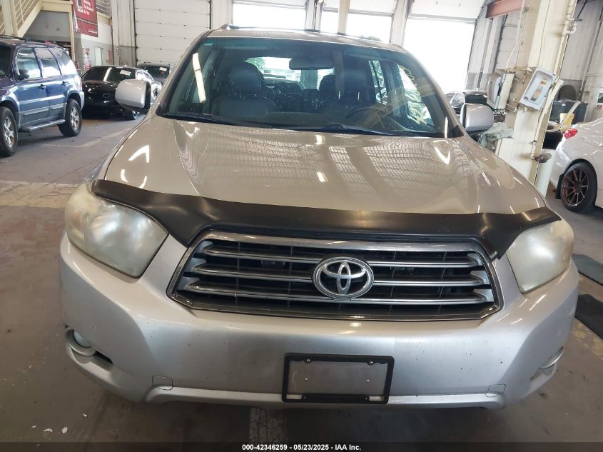 2008 Toyota Highlander Sport VIN: JTEES43A782070246 Lot: 42346259