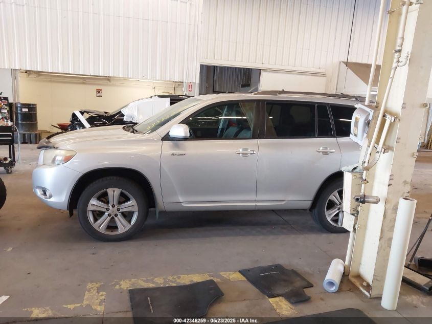 2008 Toyota Highlander Sport VIN: JTEES43A782070246 Lot: 42346259