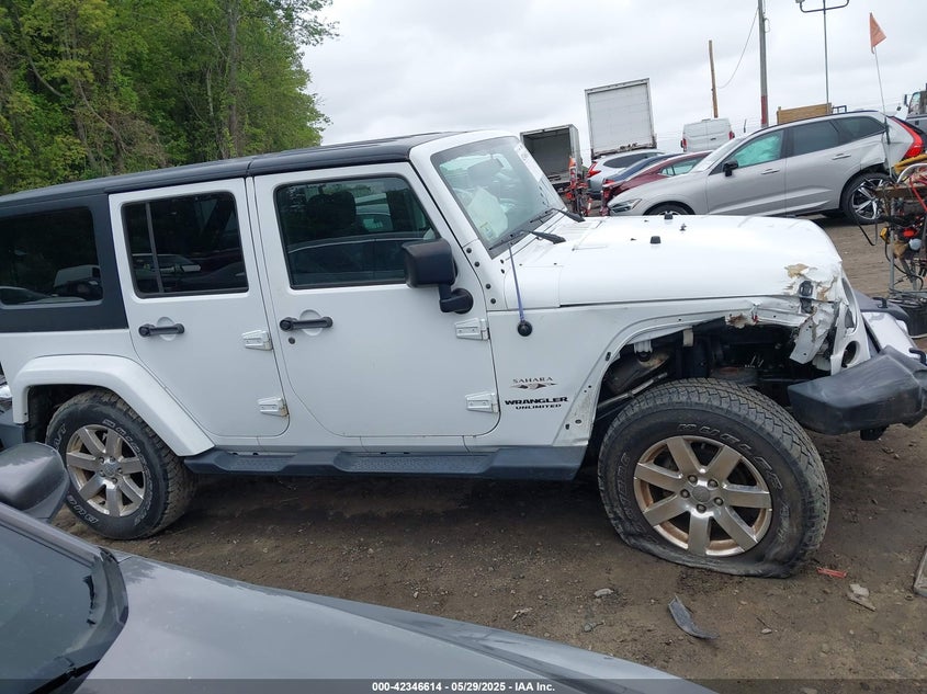2017 JEEP WRANGLER UNLIMITED SAHARA 4X4 - 1C4HJWEG8HL667661