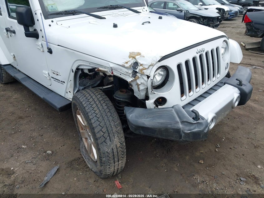 2017 JEEP WRANGLER UNLIMITED SAHARA 4X4 - 1C4HJWEG8HL667661