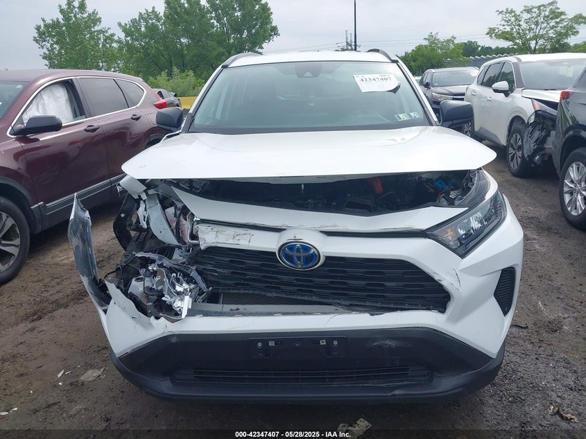2021 TOYOTA RAV4 HYBRID LE - 4T3LWRFVXMU025282