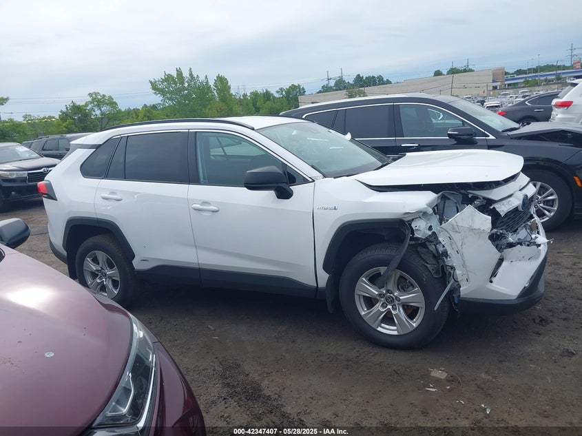 2021 TOYOTA RAV4 HYBRID LE - 4T3LWRFVXMU025282