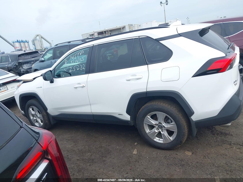 2021 TOYOTA RAV4 HYBRID LE - 4T3LWRFVXMU025282